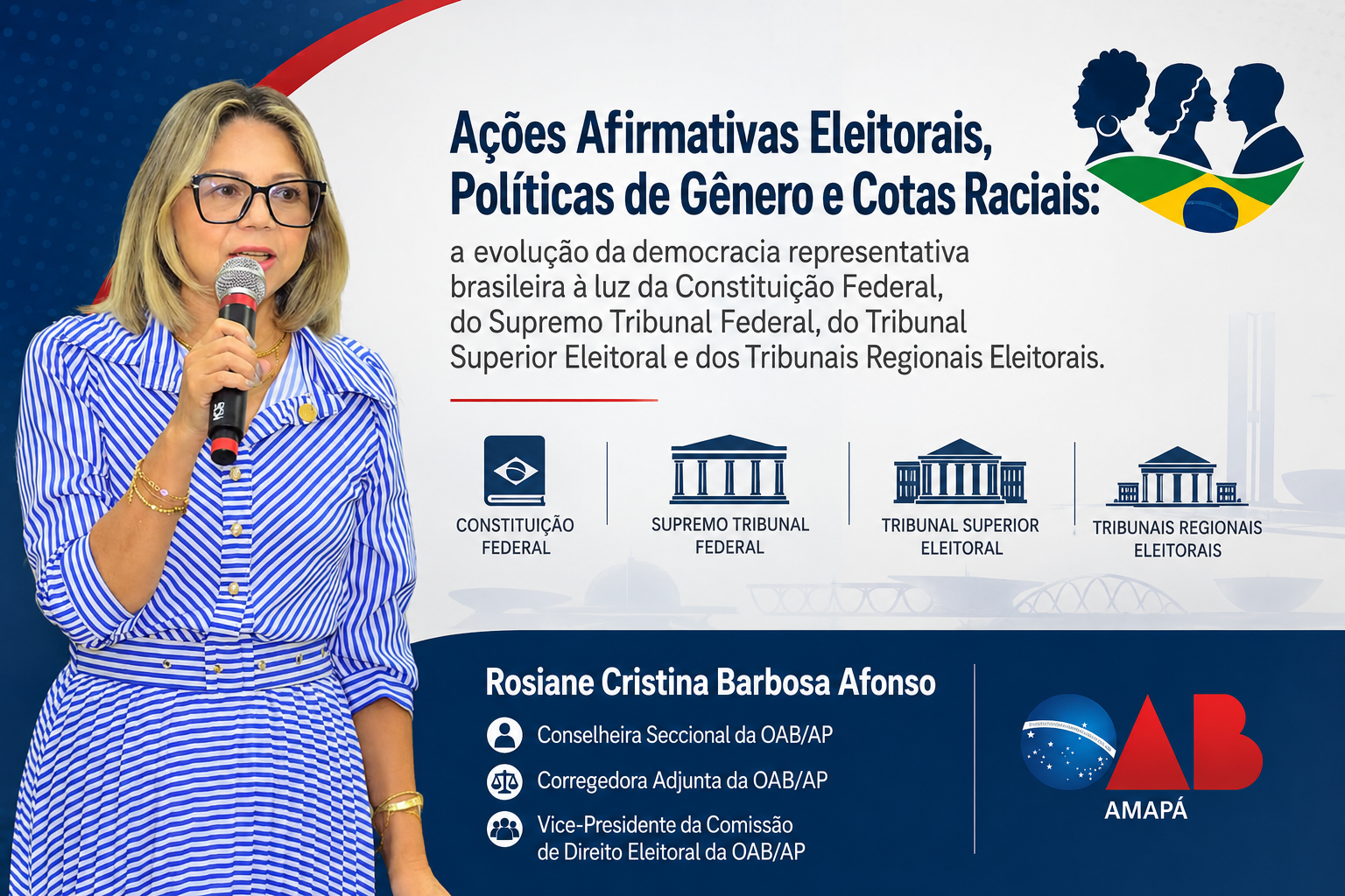 ARTIGO: "Ações Afirmativas Eleitorais, Políticas de Gênero e Cotas Raciais: a evolução da democracia representativa brasileira à luz da Constituição Federal, do Supremo Tribunal Federal, do Tribunal Superior Eleitoral e dos Tribunais Regionais Eleitorais"